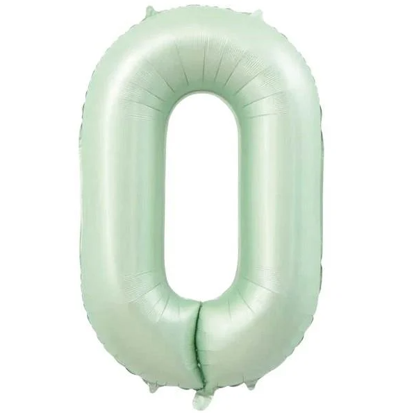 Folyo Balon Retro Yeşil 0 16 İnç 36 Cm